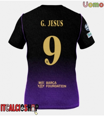 Barcelona Gabriel Jesus #9 Seconda Maglia 2026-27 Manica Corta